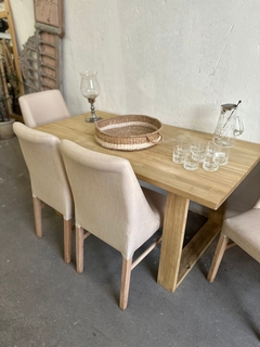 MESA DE ALAMO NATURAL - MODELO NEBRASKA - $ 359.000 en internet