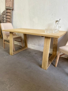 MESA DE ALAMO NATURAL - MODELO NEBRASKA - $ 359.000 - tienda online