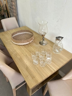 MESA DE ALAMO NATURAL - MODELO NEBRASKA - $ 359.000 - Galpón Chic