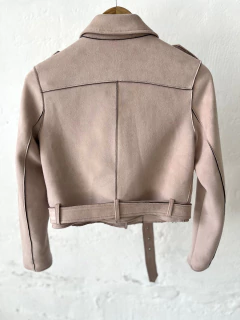 CAMPERA ZARA GAMUZA ROSA VIEJO en internet