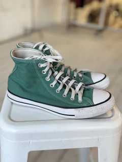 ZAPATILLAS CONVERSE COLOR VERDE T.38