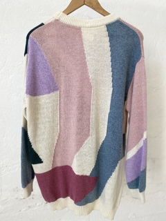 SWEATER RAPSODIA LILA Y ROSA - Galpón Chic
