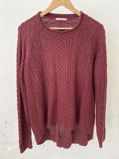 SWEATER P & B BORDO - comprar online
