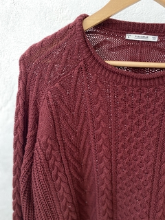 SWEATER P & B BORDO en internet