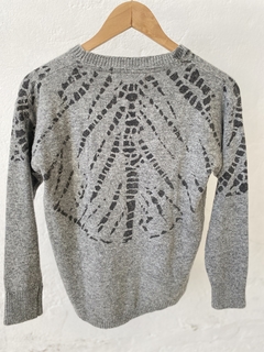 SWEATER RAPSODIA GRIS TEJIDO - Galpón Chic