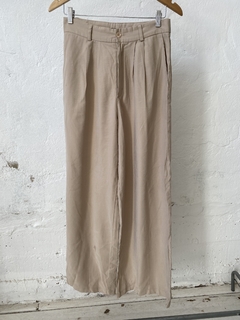 PANTALON SASTRERO CATALEIA BEIGE - comprar online