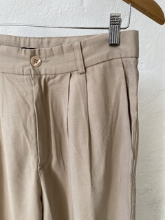 PANTALON SASTRERO CATALEIA BEIGE en internet