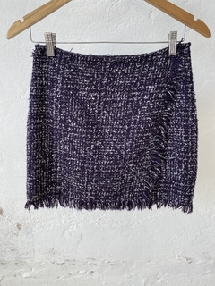 POLLERA ANTHOLOGY TEJIDA NEGRA Y BLANCA - comprar online