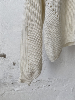 SWEATER THE NEW BLACK BLANCO - Galpón Chic