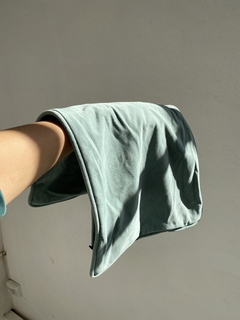 FUNDA ALMOHADA 2U $17.000 C/U PLUSH VERDE - Galpón Chic