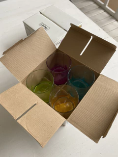 VASOS $16.000 CON BASE DE COLORES X4U - tienda online