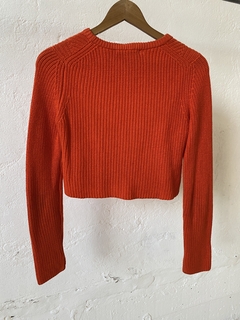 SWEATER ZARA NARANJA COF - Galpón Chic