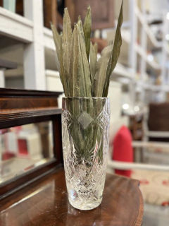 JARRON DE CRISTAL TALLADO $45.000
