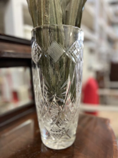 JARRON DE CRISTAL TALLADO $45.000 - comprar online