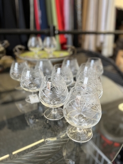 COPA COGNAC CRISTAL TALLADA $5.000 c/u