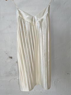 VESTIDO UMA PLATEADO TORNASOLADO - comprar online