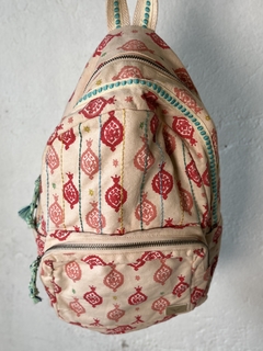 MOCHILA RAPSODIA ESTAMPADA ROSA - comprar online