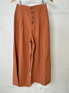 PANTALON ZARA COLOR LADRILLO - comprar online