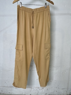 PANTALON KOSIUKO LINO BEIGE - comprar online