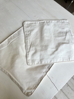 FUNDA ALMOHADON BLANCA X2. $9.500 - comprar online