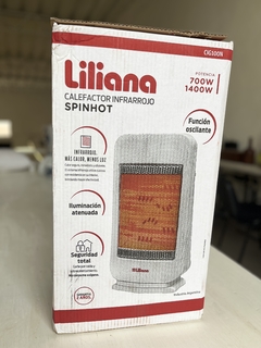 CALEFACTOR LILIANA $59.000 INFRAROJO SPINHOT - comprar online