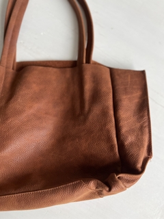 CARTERA DE CUERO MARRON en internet