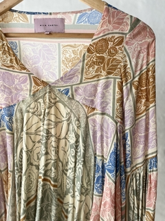 CAMISA MILA KARTEI MANGA ABULLONADA - comprar online