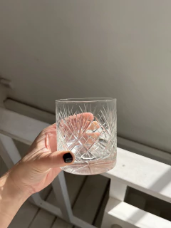 VASOS DE WHISKEY $45.000 FACETADOS X6U - Galpón Chic