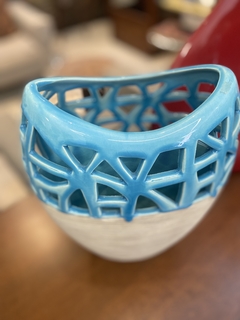 JARRÓN TURQUESA $27.000 - comprar online