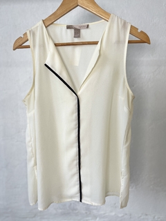 BLUSA FOREVER XXI BEIGE SEDA