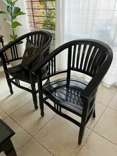 SILLON GUATAMBU NEGRO TIPO HERRADURA. PRECIO POR UNIDAD $150.000