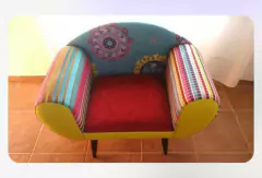 SILLON ESTILO JAZMEEN $ 260.000 C/U TAPIZADO EN PANA ANTIMANCHAS DE LEVIE - comprar online