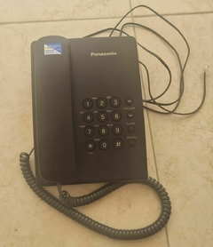 TELEFONO PANASONIC NEGRO $25.000