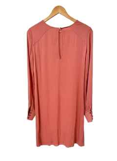 VESTIDO HYM SEDA TERRACOTA en internet