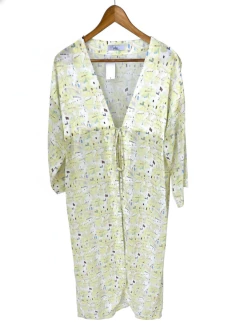 VESTIDO SOFIA SARKANY VERDE CON ESTAMPA - comprar online