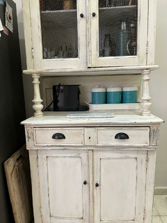 MUEBLE ALACENA VINTAGE DE MADERA PATINADO $ 380.000 - comprar online