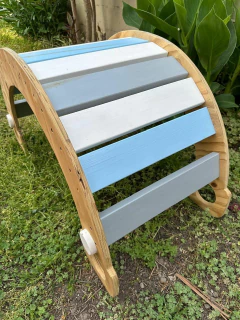 MECEDORA-ESCALADOR - MONTESSORI- MDF LAQUEADO -SIN USO $ 75.000