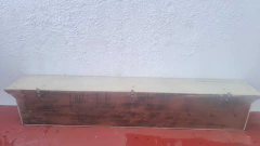 PERCHERO $ 45.000 DE MADERA COLGANTE - 10 PERCHAS- Medidas: - Largo: 1,50 m - Alto: 26 cm - Ancho: 22 cm - comprar online