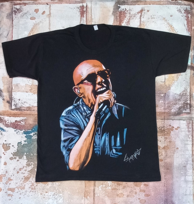 REMERA DEL INDIO SOLARI PINTADA A MANO 24 thumbnail 2