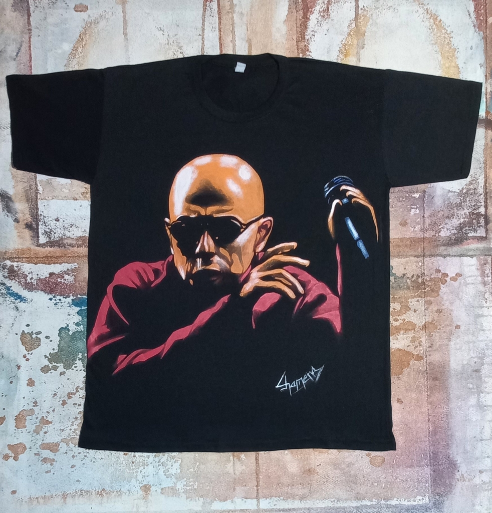 Remera Del Indio Solari Pintada A Mano 21 thumbnail 3