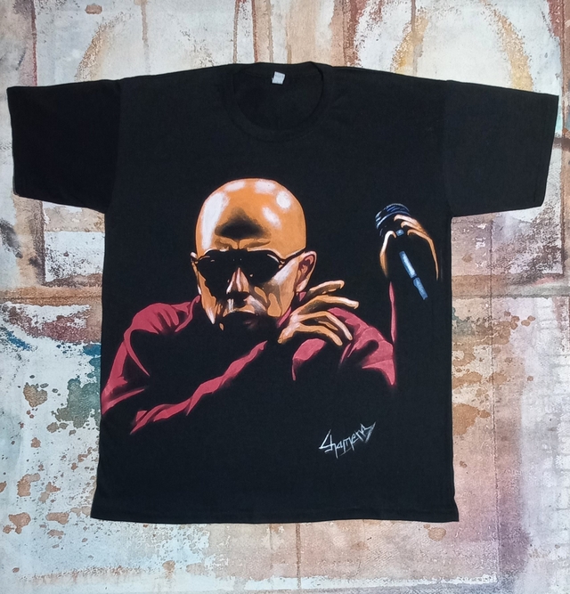 Remera Del Indio Solari Pintada A Mano 21 thumbnail 2