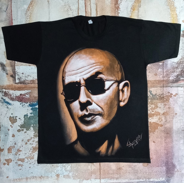 Remera Del Indio Solari Pintada A Mano 22 thumbnail 2