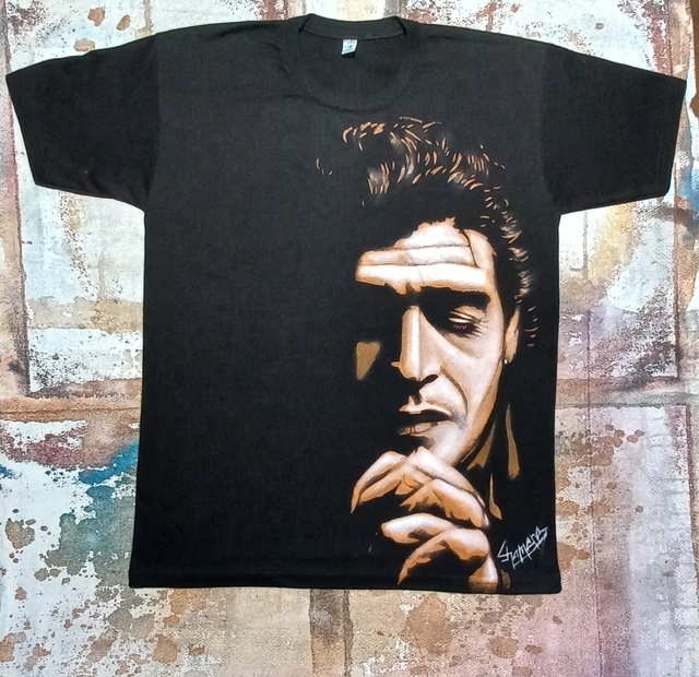 Remera De Diego Maradona Pintada A Mano 17 thumbnail 2