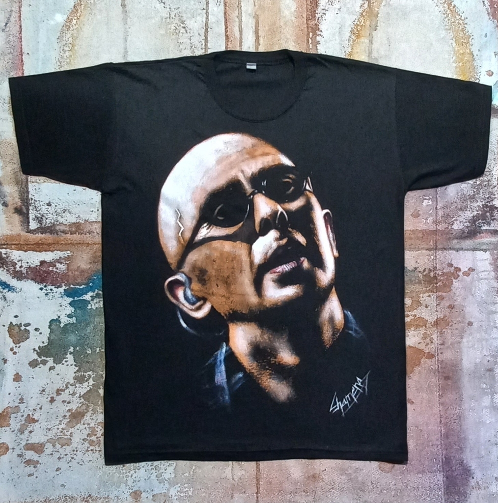 Remera Del Indio Solari Pintada A Mano 19 thumbnail 3