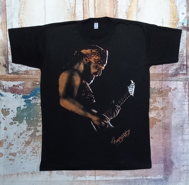 Remera De Chizzo De La Renga Pintada A Mano 8 thumbnail 2