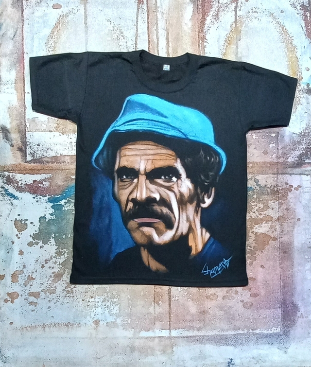 Remera De Don Ramon Pintada A Mano 2 thumbnail 2