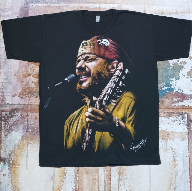 Remera De Chizzo De La Renga Pintada A Mano 7 thumbnail 2