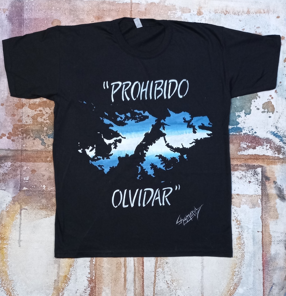 Remeras De Las Islas Malvinas Pintada A Mano 4 thumbnail 3