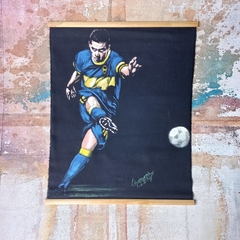 Tapiz de Juan Román Riquelme 45 x 55 cm
