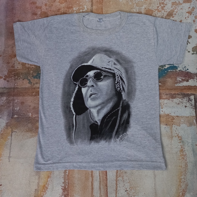 Remera Del Indio Solari Pintada A Mano 13 thumbnail 2